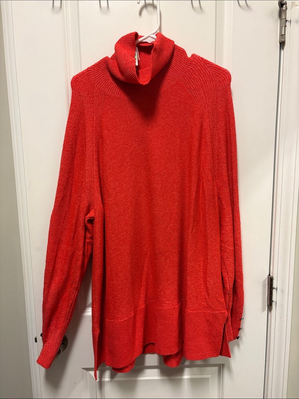 Lane Bryant 18/20 plus size orange/red Women's Sweater